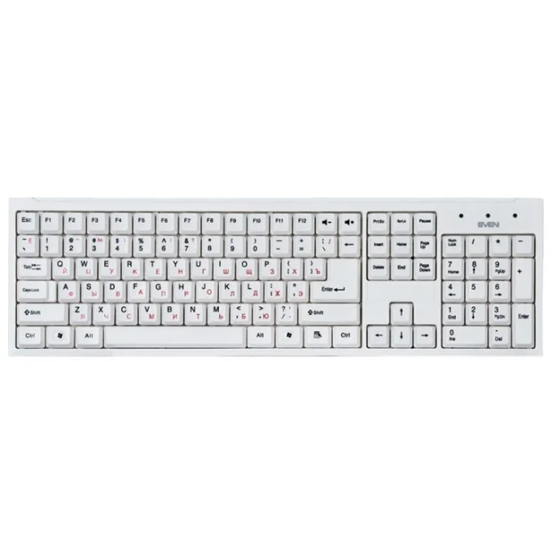 Клавиатура SVEN Standard 303 USB White
